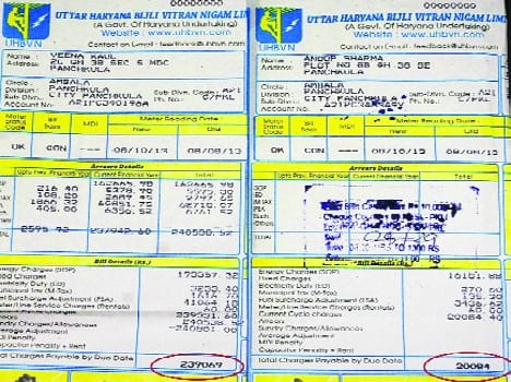 half a million taken, Give 1000 Rs receipts